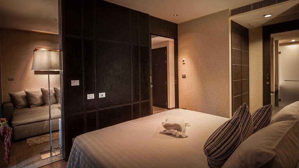 Arcadia Residence Ploenchit By Compass Hospitality Bangkok Zimmer foto