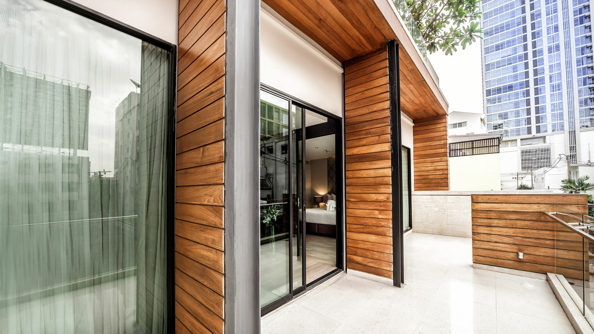 Arcadia Residence Ploenchit By Compass Hospitality Bangkok Exterior foto